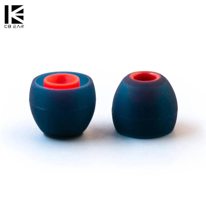 KBEAR 08 Tai Nghe Silicon Đầu Tai S / M / L Kích Thước Nhiều Màu Sắc Mềm Có Thể Thay Thế Tai Nghe Ch