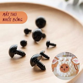 5 Cặp Mắt Thú LYLYCRAFT - Mắt Thú Xoắn Ốc Dùng Làm Thú Nhồi Bông ( Theo Cặp) Không kèm Chốt