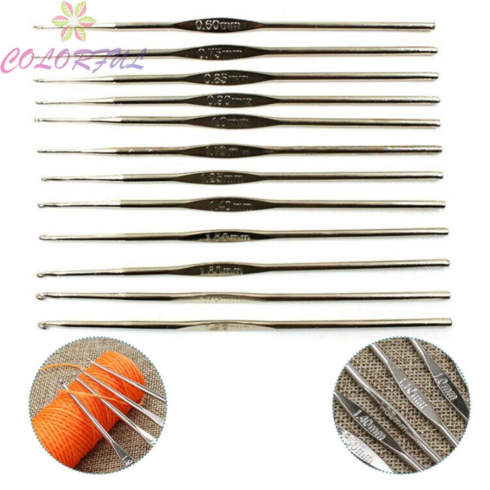 Knitting Needle Hand Knitting Tools Single Head Stainless Steel Versatile