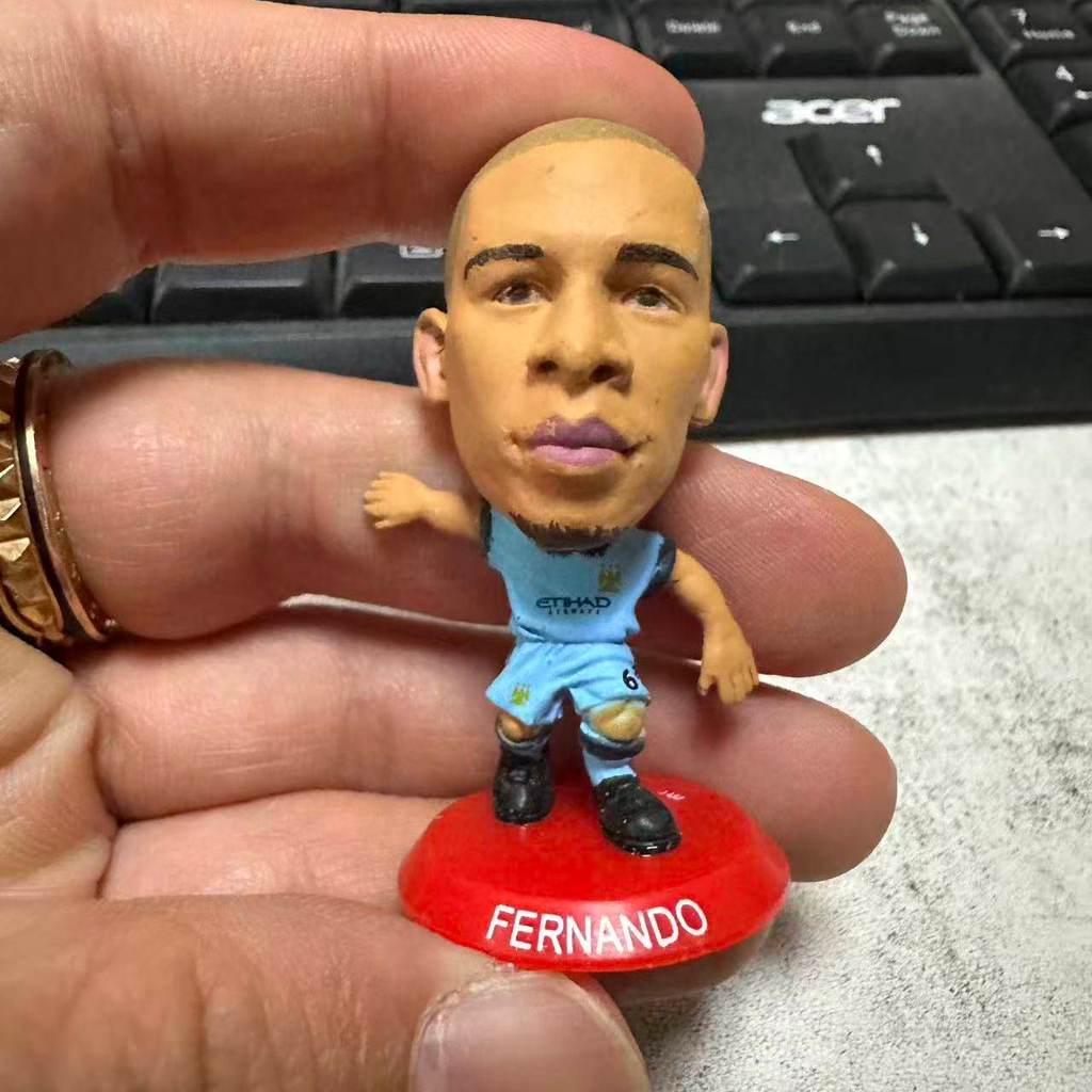 SOCCER STARZ Bóng Đá Búp Bê Hình Manchester Fernando 2014-15