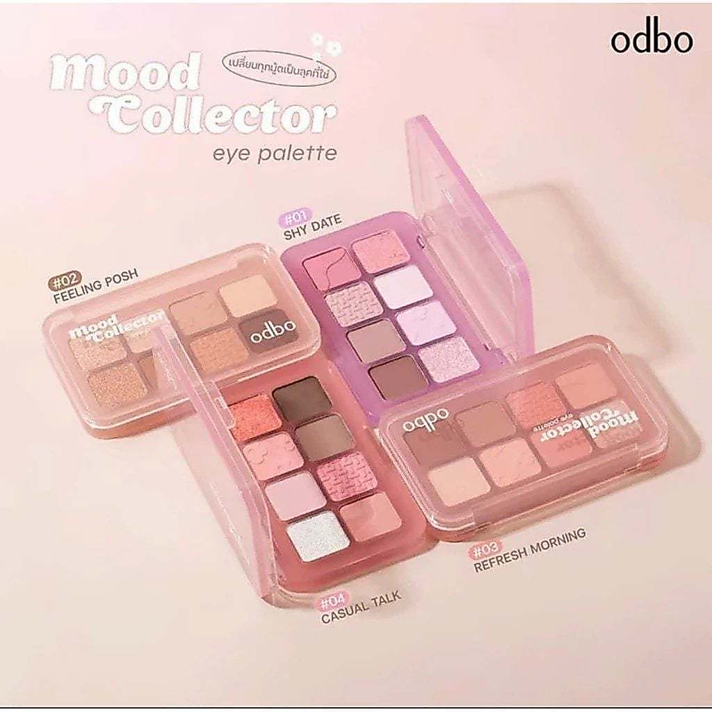 Bảng Phấn Mắt 8 ô Odbo Mood Collector Eye Palette OD2030
