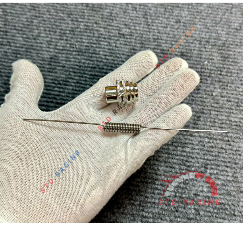 Khâu Stop Inox 304 TẶNG Lò Xo gắn cho xe máy