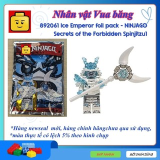  ❤ 892061 Ninjago Secrets of the Forbidden Spinjitzu Ice Emperor foil pack - túi Nhân vật Vua băng 