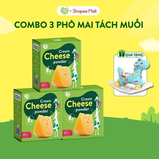 Phô mai tách muối Mămmy dạng bột rắc cơm, cháo cho bé ăn dặm, hộp 10 ống (3g/ ống)