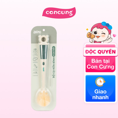 Bộ cọ rửa bình Animo (4 chi tiết)