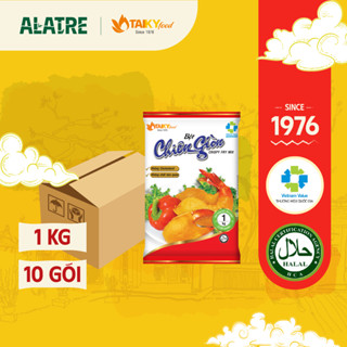 Thùng bột chiên giòn đỏ Tài Ký 1kg  x 10 gói - Nhà phân phối Alatre