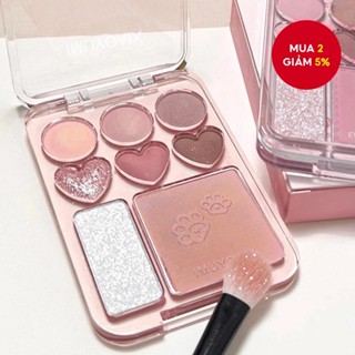 Phấn mắt màu cam Color-8, Matte & Shimmer, Lâu trôi, Chống thấm nước, Nổi bật & Đường viền, Unisex