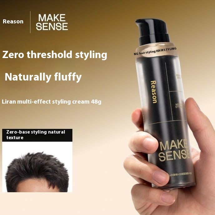 MAKE SENSE Mềm Tóc Đất Sét Tạo Kiểu Kem Dưỡng Da Nam Tóc Đất Sét Xịt Tóc Sáp Tự Nhiên Lông Tơ