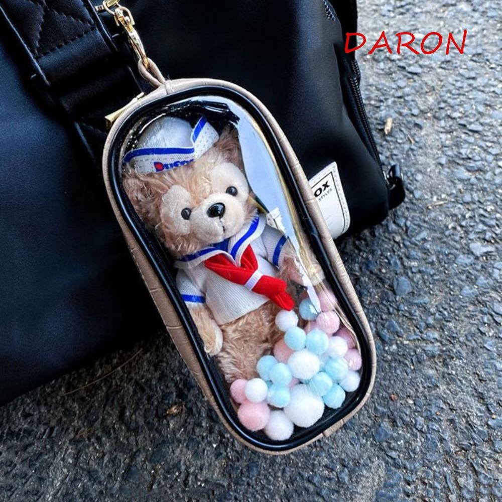 Túi đựng búp bê di động DARON PVC, Túi đi chơi búp bê POP Mart OB11, Túi đựng búp bê BJD LinaBell Tú