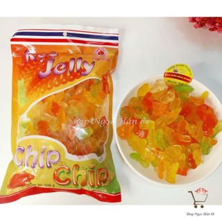  Kẹo Dẻo Chip Chip Hải Hà Mix vị siêu ngon gói 500gr 
