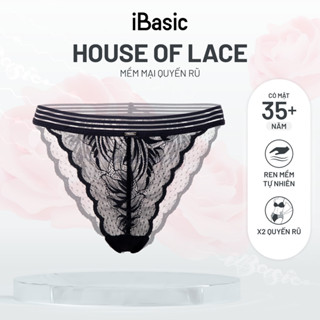 [BILL 199K TẶNG 1 QUẦN] Quần lót nữ iBasic lọt khe phối ren dệt xuyên thấu PANW144