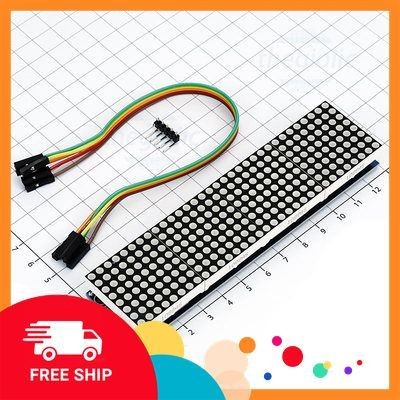 Module 4 LED Ma Trận 8x8 MAX7219 LED Đỏ 5VDC