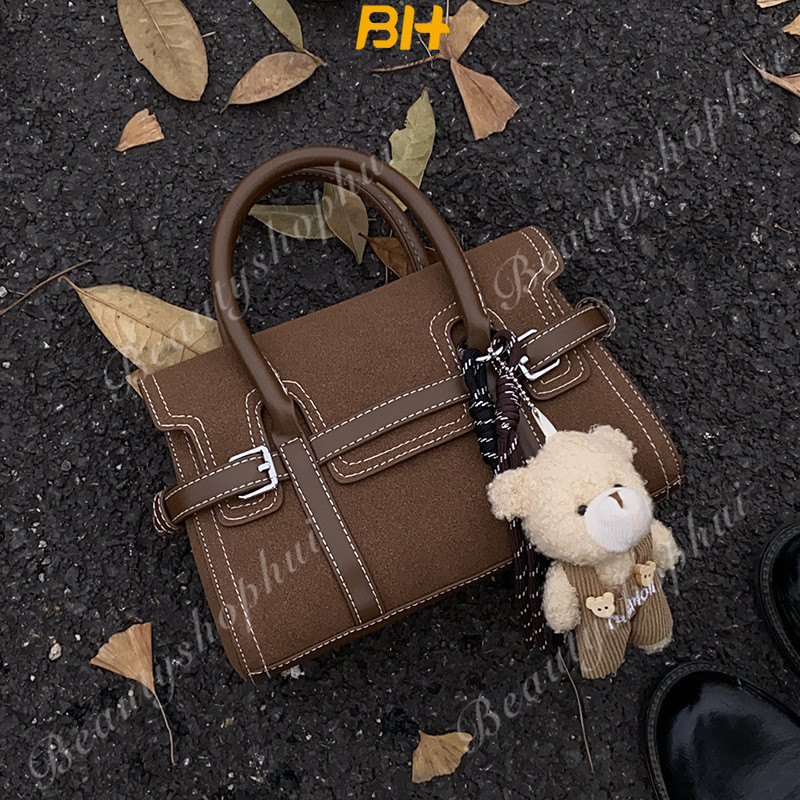 Đi lại Retro Matte Túi nhỏ Túi đeo chéo đa năng thời trang mới