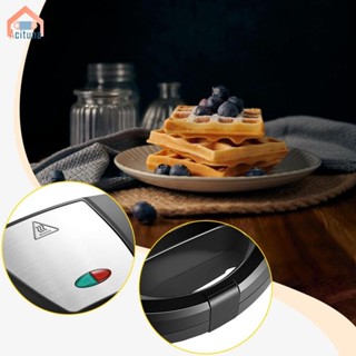 Máy làm bánh quế Acutuna Máy làm bánh quế đa chức năng Dụng cụ nhà bếp Tấm chống dính điện