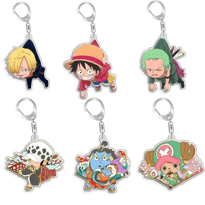 For OPTCG Card móc khóa MonkeyD.luffy Nami Zoro móc khoá  Anime Game Fans  Recycled acrylic  Rare Ca