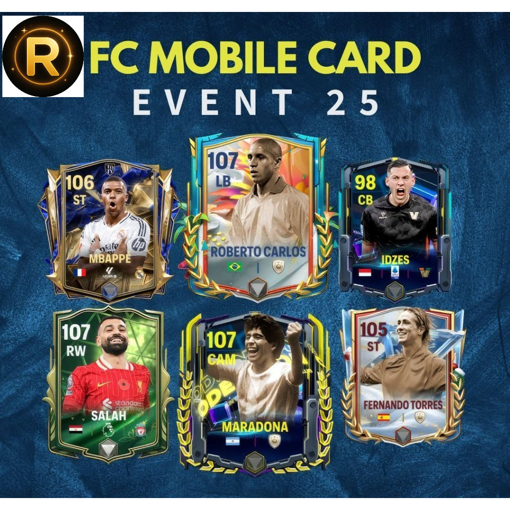 GANTUNGAN FC MOBILE PREMIUM ACRYLIC KEYCHAIN | FC MOBILE CARD EVENT THEME | FCM CARD FOOTBALL UPDATE
