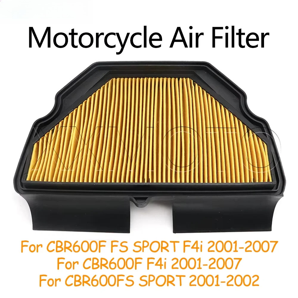 Dành Cho Xe HONDA CBR600F FS SPORT F4i 2001-2007 CBR600FS SPORT 2001-2002 Xe Máy Lọc Không Khí Nạp H