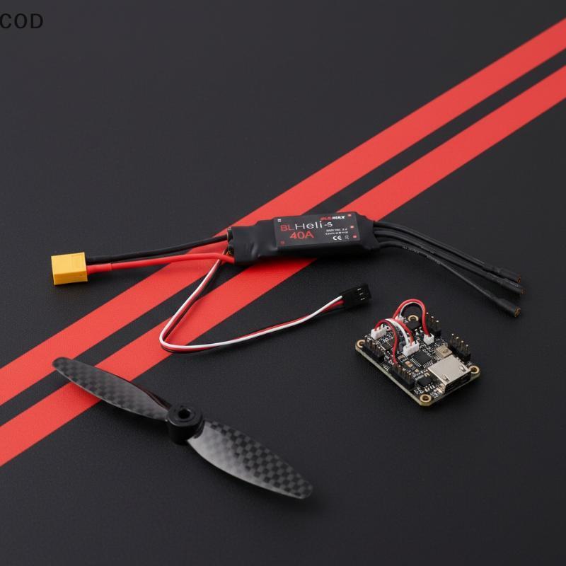 Cod 1 chiếc không chổi than ESC 2-4S BEC ESC HV không chổi than hai chiều ESC 30A 40A cho thuyền RC 