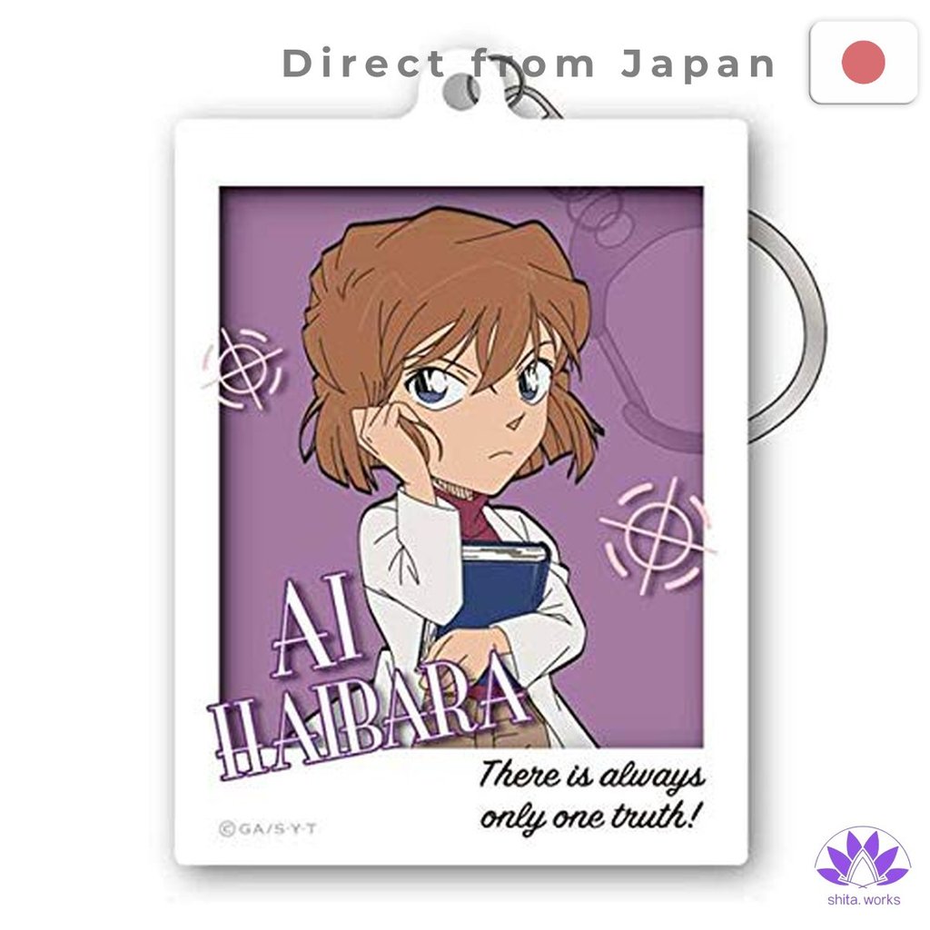 ・Direct from Japan・ Móc khóa acrylic TOSHIN PACK Thám tử Conan (Haibara phiên bản Polaroid) W60mm x