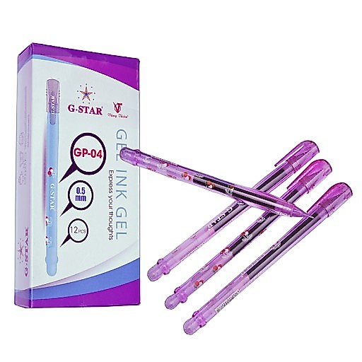 Hộp 12 cây Viết Nước Gstar GP04 Ngòi 0.5mm
