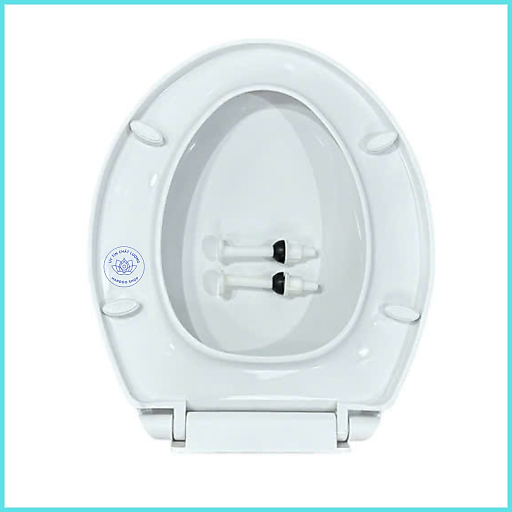Nắp bồn cầu rơi êm phù hợp với bệ ngồi bồn cầu inax 504 cũ, inax 108,117,306 mới. Hàng loại 1