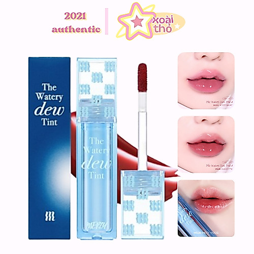 [NEW][Ver 4] Son Tint Bóng Merzy The Watery Dew Tint 4g