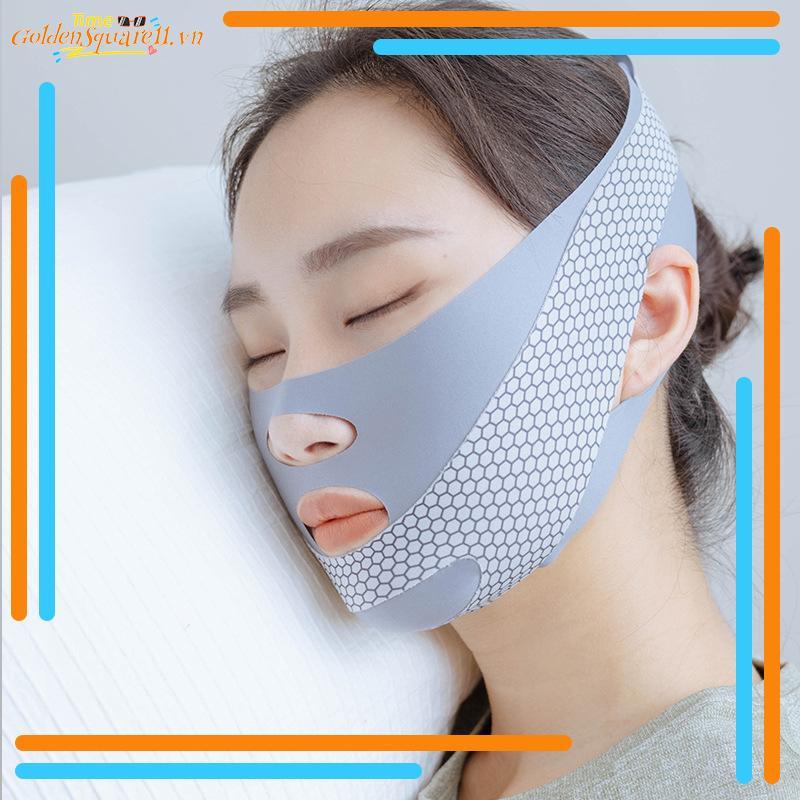 GoldenS Face-Lift With Sleep Face V Shaper Facial Slimming Bandage Relaxing Shape Lift Giảm Double C
