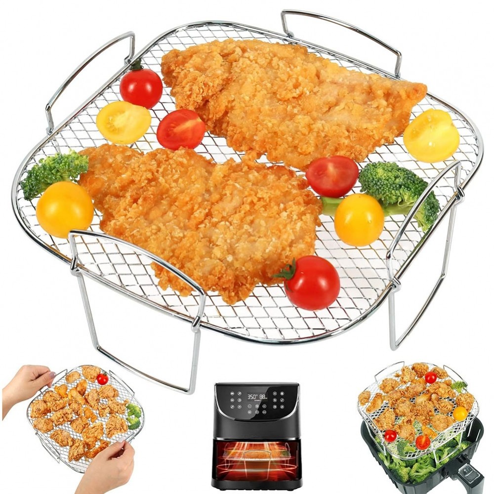 [DOLLDOLL-VN]Expand Your Cooking Capabilities with this Air Fryer Rack Perfect for Every Meal