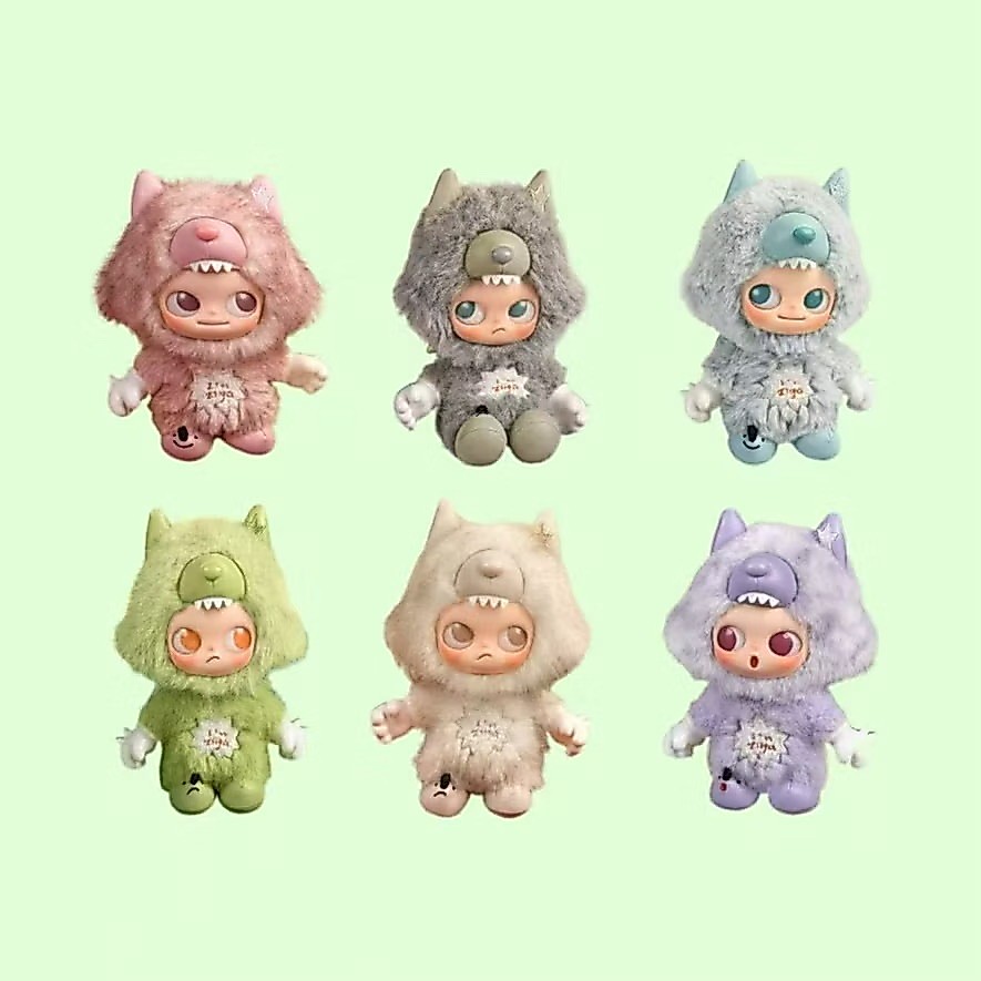 ZSIGA I 'm Zsiga Series Vinyl Sang Trọng Mặt Dây Chuyền Hộp Mù Quà Tặng