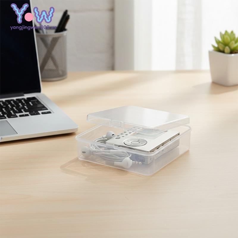 Hộp đựng nhựa hạng nặng YANGWEN Chống thấm nước chống ẩm chống va đập cho máy nghe nhạc MiniDisc MD 