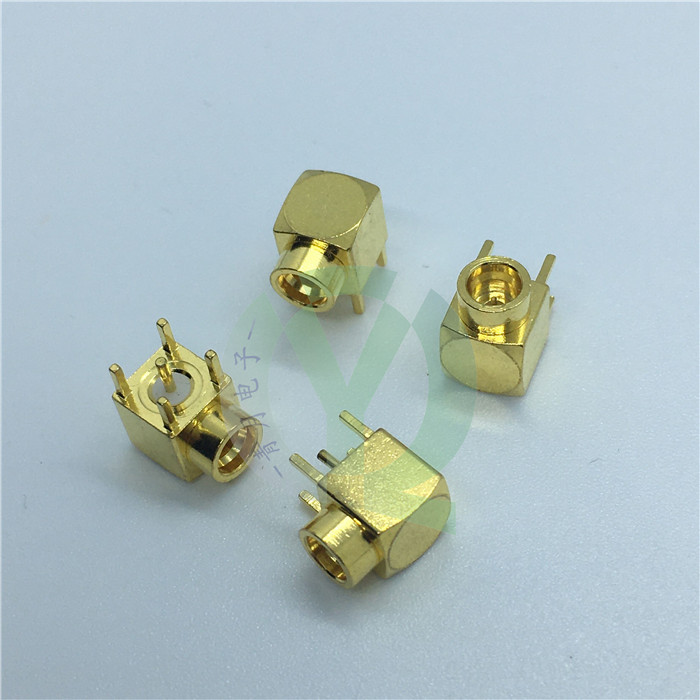 SMP-JWHD SMP-JWE SMP Nam Năm Chân Cong Cắm SMP Nam RF Lò Vi Sóng Đồng Trục Hàn Ban Góc Phải Ổ Cắm