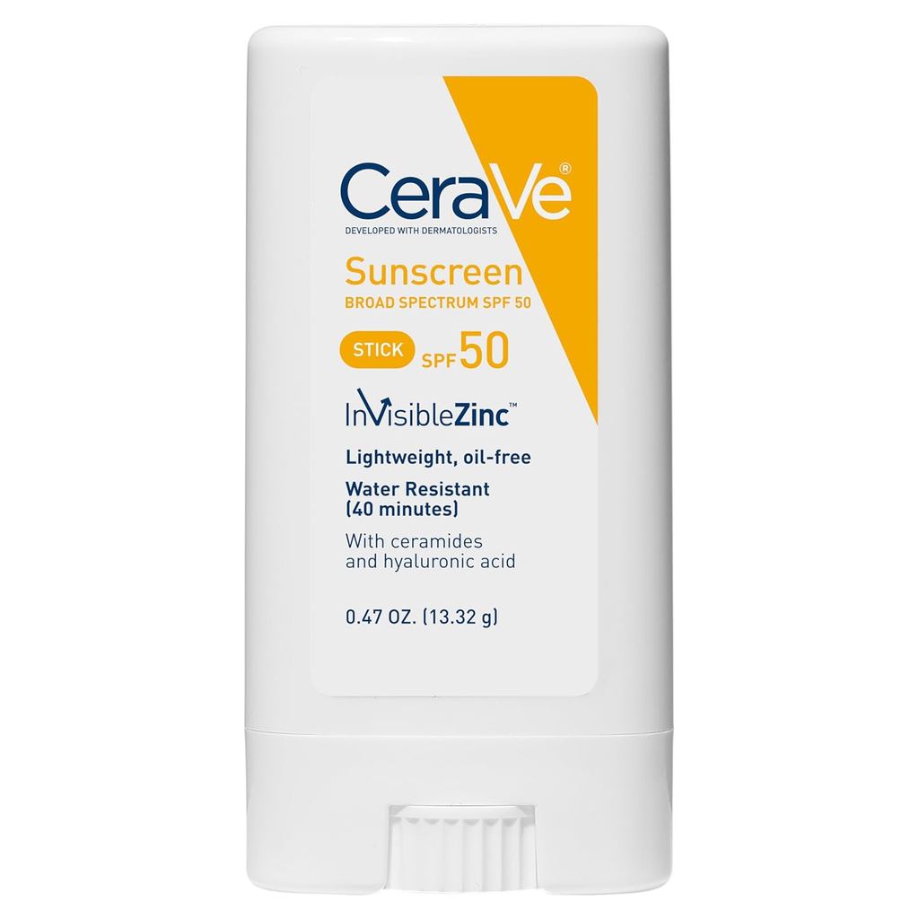 Kem chống nắng khoáng CeraVe SPF 50, Broad Spectrum SPF + Hyaluronic Acid + Ceramides, Titanium Diox