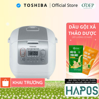 Nồi cơm điện tử Toshiba 1.8L/1L RC-18NTFVN(WT)/RC-10NTFVN(WT) - Hàng chính hãng - HAPOS HEL