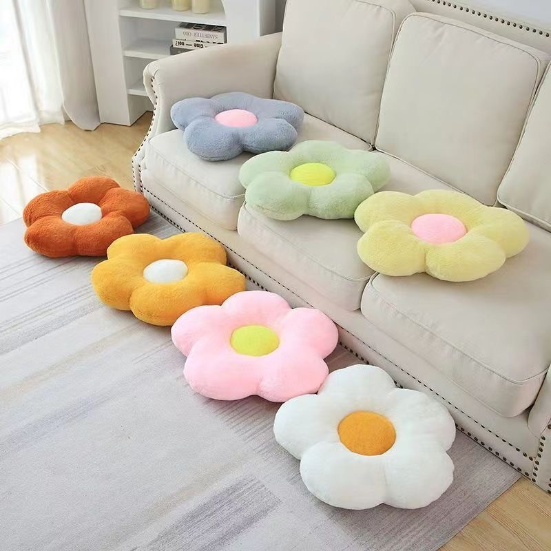 (Hỏa Tốc ) Mềm Gối Bông Hoa Hướng Dương Trang Trí sofa / Nhà Ở / Văn Phòng Mua nhiều ưu đãi giảm giá