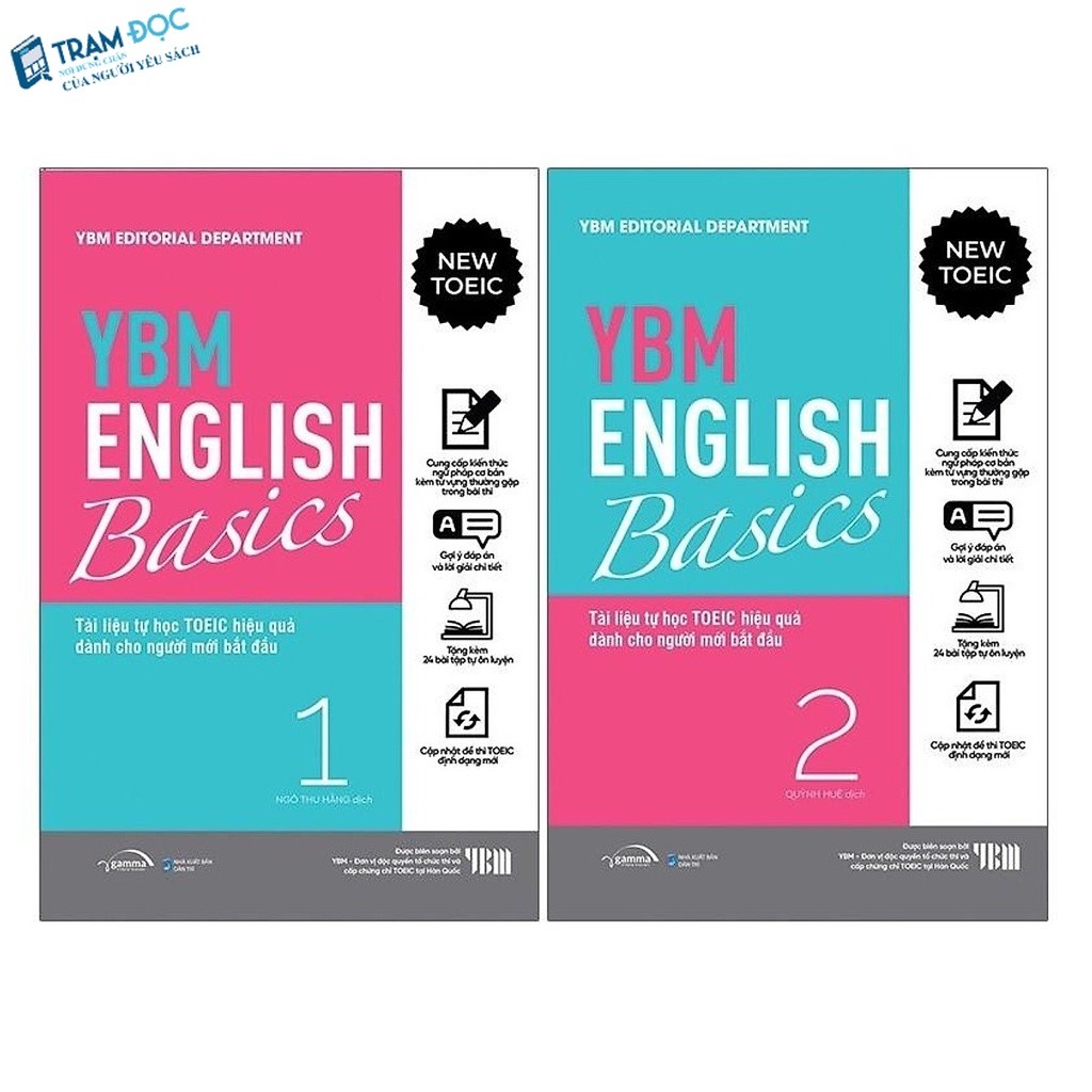 Sách - YBM English Basics (Bộ 2 Cuốn)