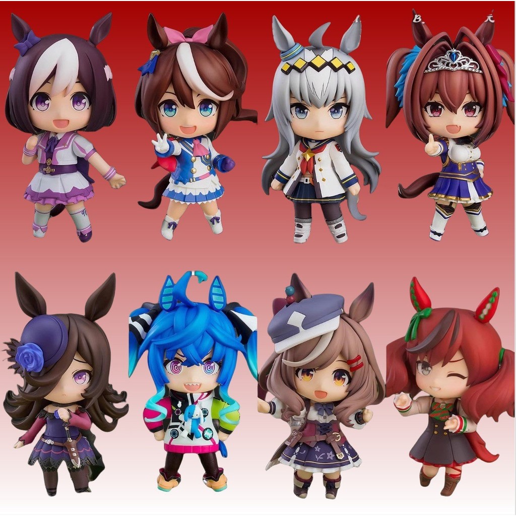 Uma Musume Pretty Derby Nhân Vật Hành Động Mambo Nendoroid Tàu Vàng Oguri Cap Tokai Teio Nhân Vật Hà