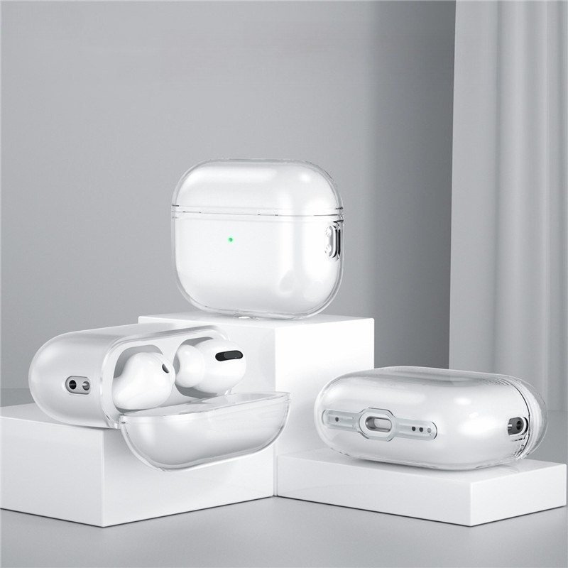 Ốp Lưng Trong Suốt Cho AirPods Pro2 2022 Vỏ Silicon airpod Pro 2 Funda AirPods Pro 2022 Tai Nghe Tro