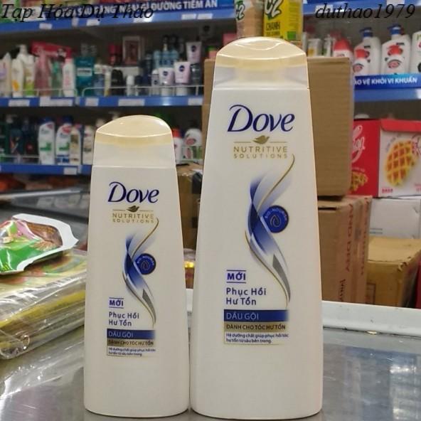 Dầu gội/xả  DOVE chai 320g/170g