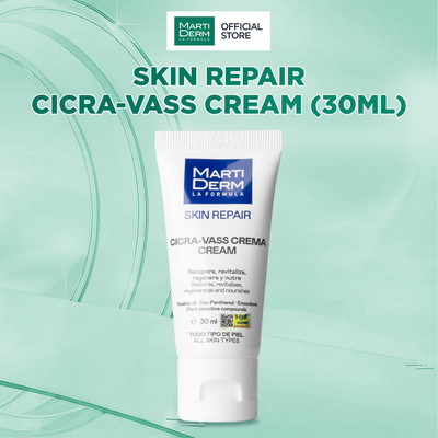 Kem Dưỡng Ẩm Phục Hồi Tái Tạo Da Nhạy Cảm MartiDerm Skin Repair Cicra Vass Cream (30ml)