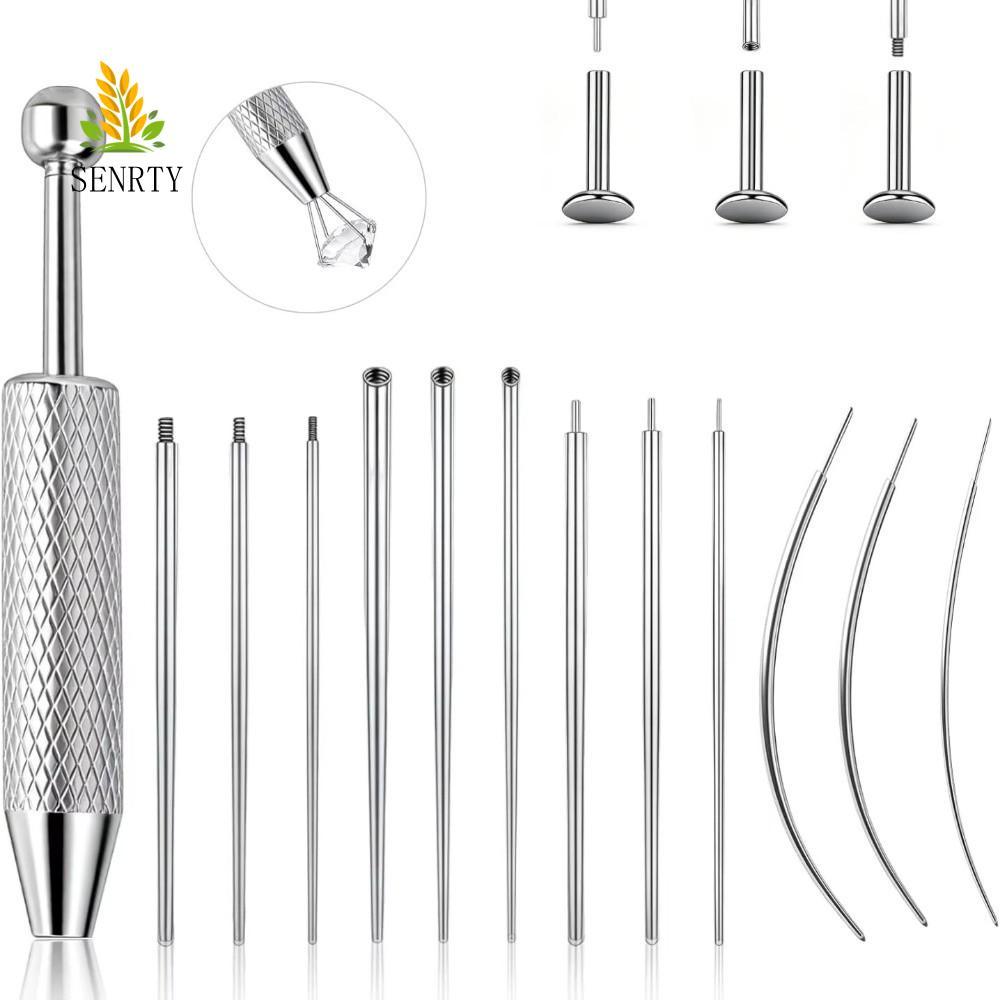 SENRTY Piercing Taper Tool, Dụng cụ bông tai chuyên nghiệp Dụng cụ xỏ khuyên tai, Dụng cụ dán bông t