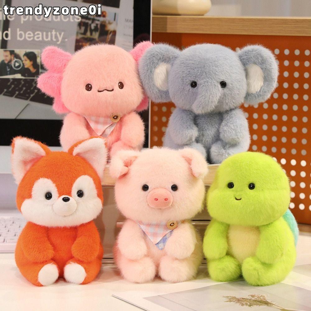 TRENDYZONE0I Gối Thú Nhồi Bông, Búp Bê Đồng Hành Sang Trọng Gấu, Dễ Thương 15cm Siêu Mềm Động Vật Vo
