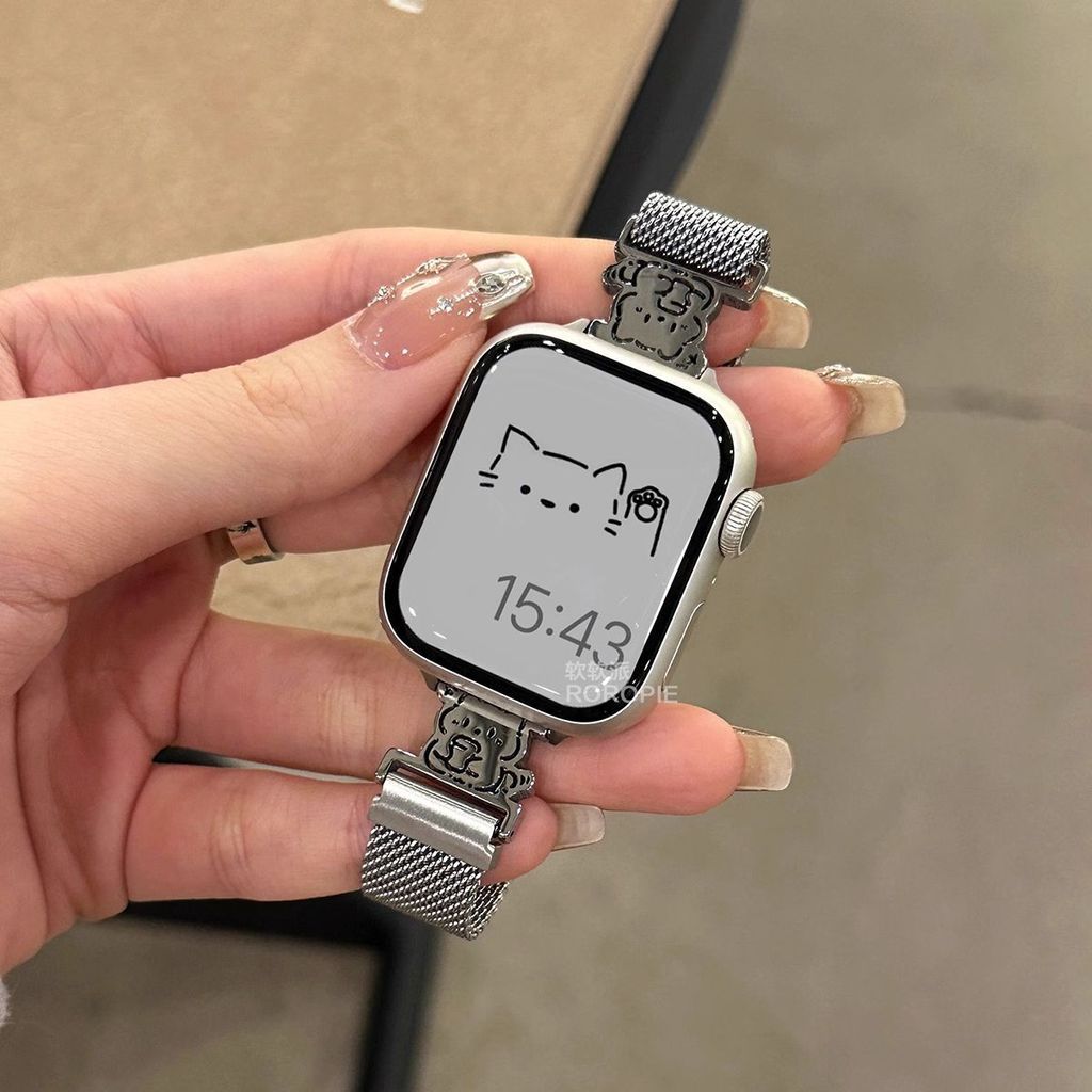 Puppy Cat Thích Hợp Honor Watch 5Ultra Dây Đeo Kim Loại Từ Honor Watch 5Ultra Dây Đeo Tay Thay Thế