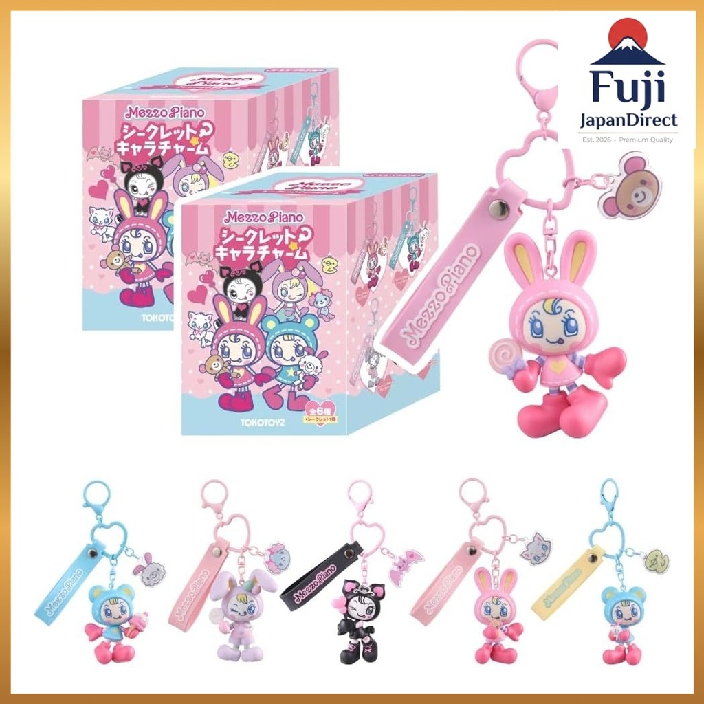 Mezzo Piano Secret Character Charm Blind Box 1 Box Key Chain Figure Narumiya Characters Fuji JapanDi