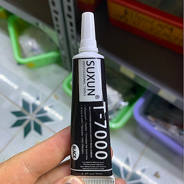 Keo dán màn hình T7000 keo đen / 15ml / B7000 15ml trong