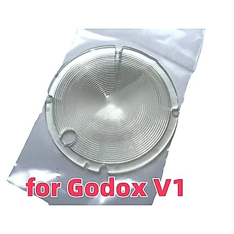 1 Chiếc Cho Godox V1 Đầu Trước Kính Fresnel Bảng Khuếch Tán Tấm Flash Tròn Cover Unit V1C V1N V1S V1
