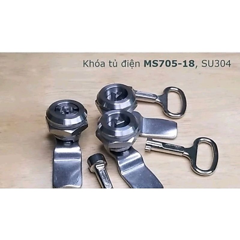 Khoá tủ điện MS705-1.2 khoá tròn/ MS705-18 khoá tam giác/ MS705-18 khoá vuông