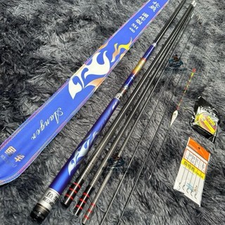  Cần Câu Tay Sói Tím 5H  Xoắn X  + Quà Tặng  Ngọn Trục Thẻo Phao  Đồ Câu Fishing 247 Việt Nam 