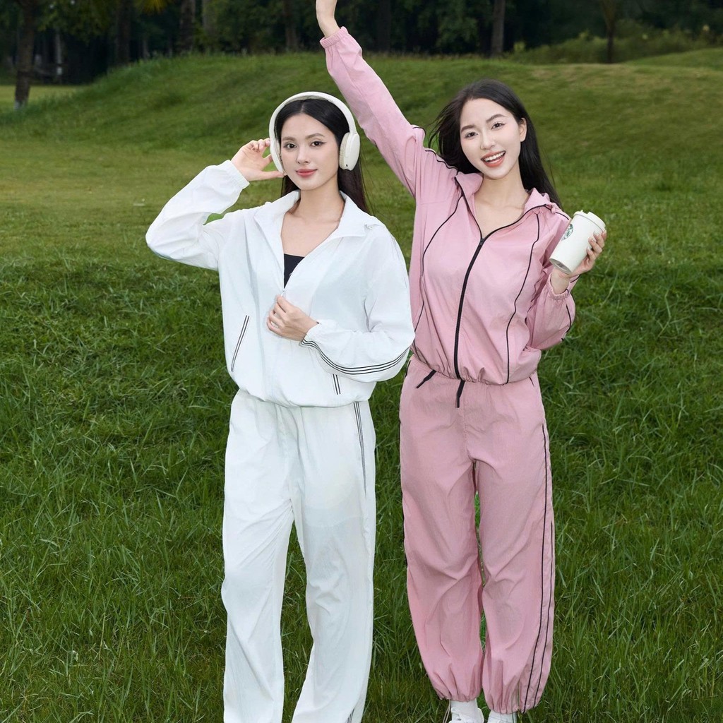 Áo khoác dù nữ trơn thời trang CARDINA ,áo gió 2 lớp lớp trong cùng màu chất mềm mịn hàng chuẩn 5YGN