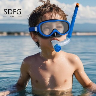 Bộ kính bơi và ống thở trẻ em SDFG - Chống nước, bảo vệ tia UV hiệu quả