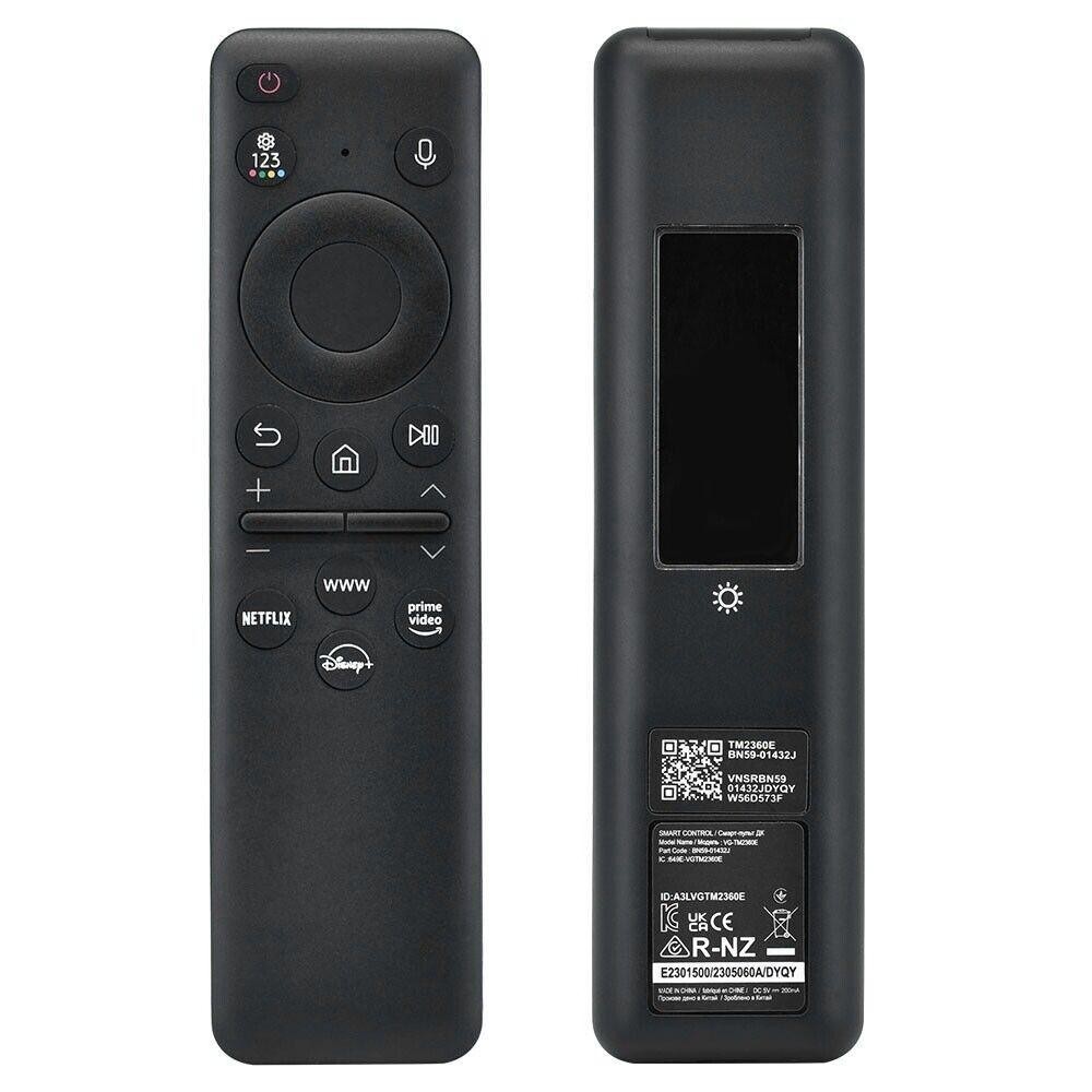 Mới BN59-01432J TM2360E Pin Mặt Trời Giọng Nói Từ Xa Cho 2023 Samsung TV QN85C CU8000